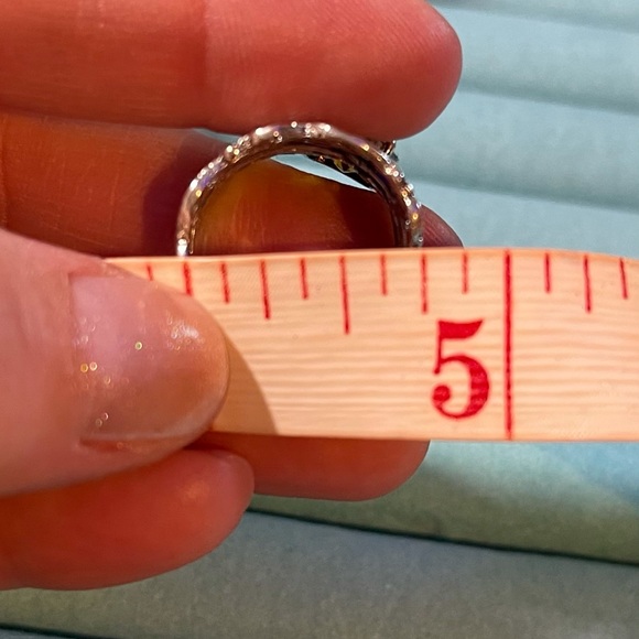 Or Paz Citrine Teardrop Look of Stack Ring sz7 - Picture 6 of 8